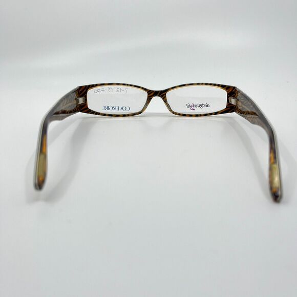 CoverGirl Women\'s Eyeglasses Frame Black Orange‎ CG0416 53-15-140 H6722 main image 4